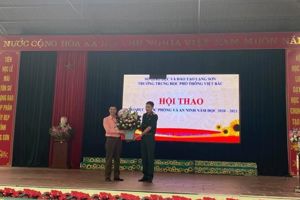 HỘI THAO GIÁO DỤC QUỐC PHÒNG VÀ AN NINH CẤP TRƯỜNG  THPT VIỆT BẮC NĂM HỌC 2020-2021