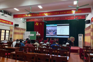 Giờ dạy kết nối ôn HSG 12 môn Tiếng Anh - Sinh hoạt chuyên môn liên trường