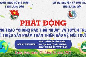 [LỄ PHÁT ĐỘNG PHONG TRÀO CHỐNG RÁC THẢI NHỰA VÀ TUYÊN TRUYỀN GIỚI THIỆU SẢN PHẦM THÂN THIỆN VỚI MÔI TRƯỜNG NĂM 2021]