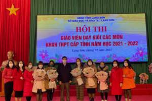 {Kết quả hội thi giáo viên dạy giỏi THPT cấp tỉnh năm học 2021 – 2022}