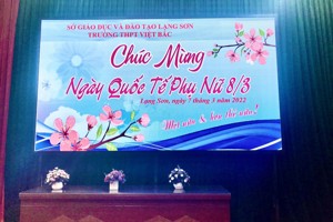 {CHÀO MỪNG NGÀY QUỐC TẾ PHỤ NỮ 8 -3}