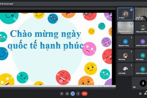 {TRƯỜNG THPT VIỆT BẮC KỈ NIỆM NGÀY QUỐC TẾ HẠNH PHÚC 20/3}