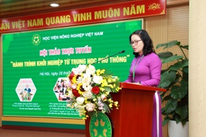 Trường THPT Việt Bắc tham dự  Hội thảo trực tuyến “Hành trình khởi nghiệp từ Trung học phổ thông”  do Học viện Nông nghiệp Việt Nam tổ chức