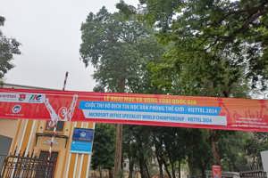 ĐOÀN TRƯỜNG THPT VIỆT BẮC THAM GIA CUỘC THI VÔ ĐỊCH TIN HỌC VĂN PHÒNG THẾ GIỚI - VIETTEL NĂM 2024]