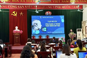 TẬP HUẤN ỨNG DỤNG AI TRONG DẠY HỌC VÀ KIỂM TRA ĐÁNH GIÁ – NÂNG CAO CHẤT LƯỢNG GIẢNG DẠY VỚI CÔNG NGHỆ HIỆN ĐẠI
