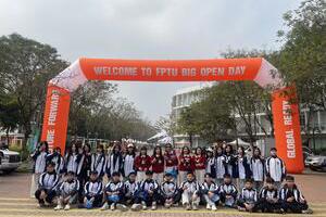 TRƯỜNG THPT VIỆT BẮC TỔ CHỨC HOẠT ĐỘNG TRẢI NGHIỆM – HƯỚNG NGHIỆP TẠI FPT UNIVERSITY (FPTU BIG OPEN DAY)